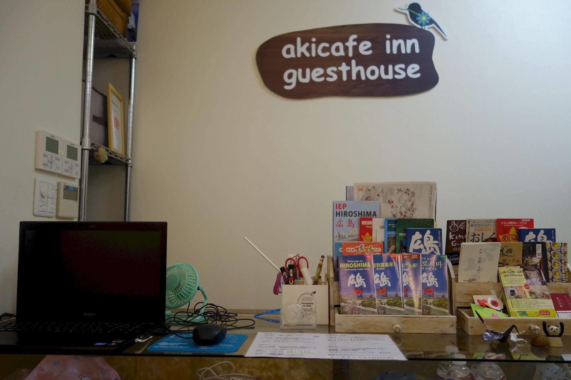 Guesthouse Akicafe Inn Хиросима Экстерьер фото